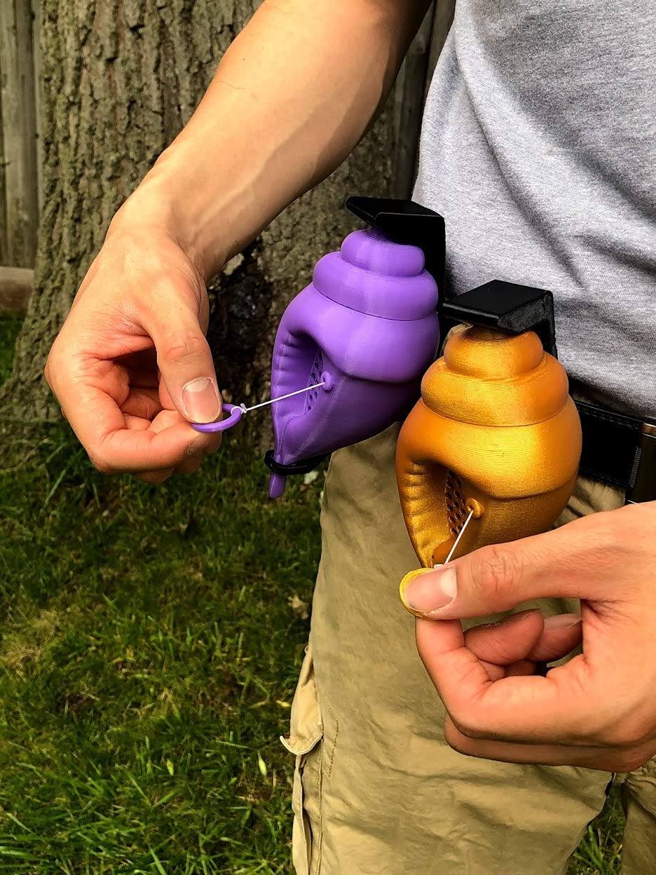 Munnygrubbers - Mystic Conch Shell - Non-Canon Parody Of Magic Conch Shell - Ask A Yes Or No Question And Pull String - Fortune Telling - Decision Making - (Holster Only)