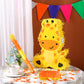 Sratte Piata Bundle with a Blindfold and Bat (16 x 12 x 3 Inches), Cute Animal Piata for Birthday Party Toys Decoration for Anim