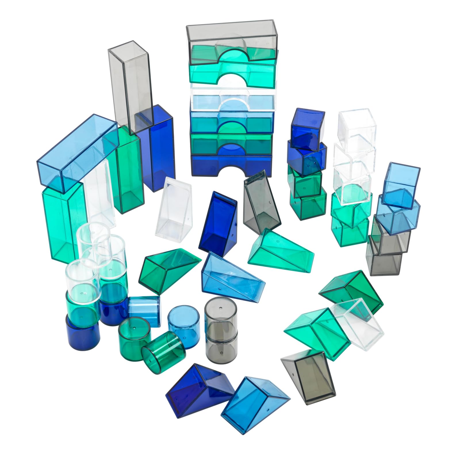Excellerations Calming Light Blocks - 50 Pieces