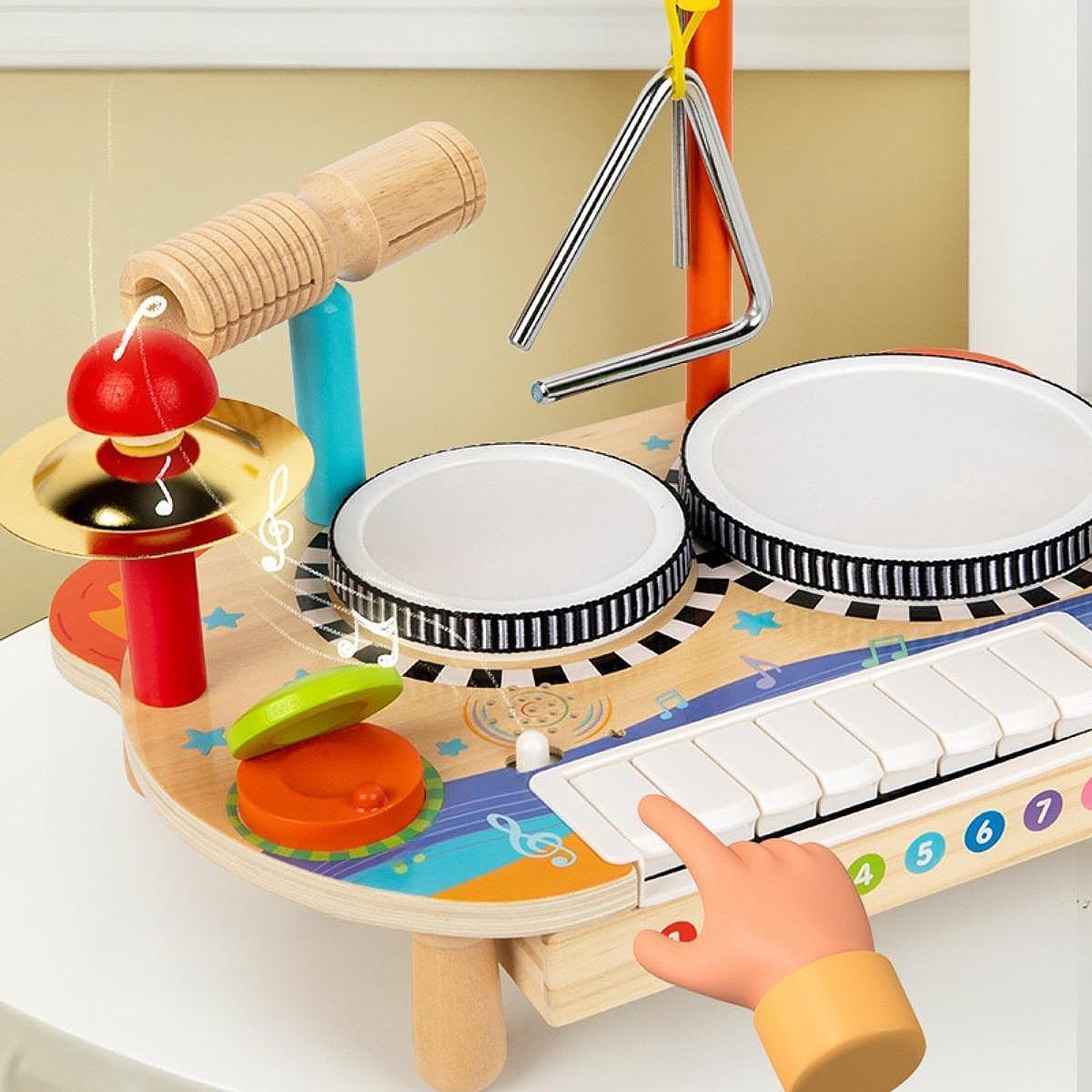 Bnf Kids Drum Set Preschool Music Kits Baby Musical Toy For Party Favor Children Baby | Toys For Baby | Developmental Baby Toys