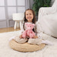 Apricot Lamb Corduroy Pig Stuffed Animal - Soft 8.5-Inch Plush Toy for Children
