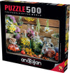 Anatolian Puzzle - Herbal Therapy, 500 Piece Jigsaw Puzzle, #3621