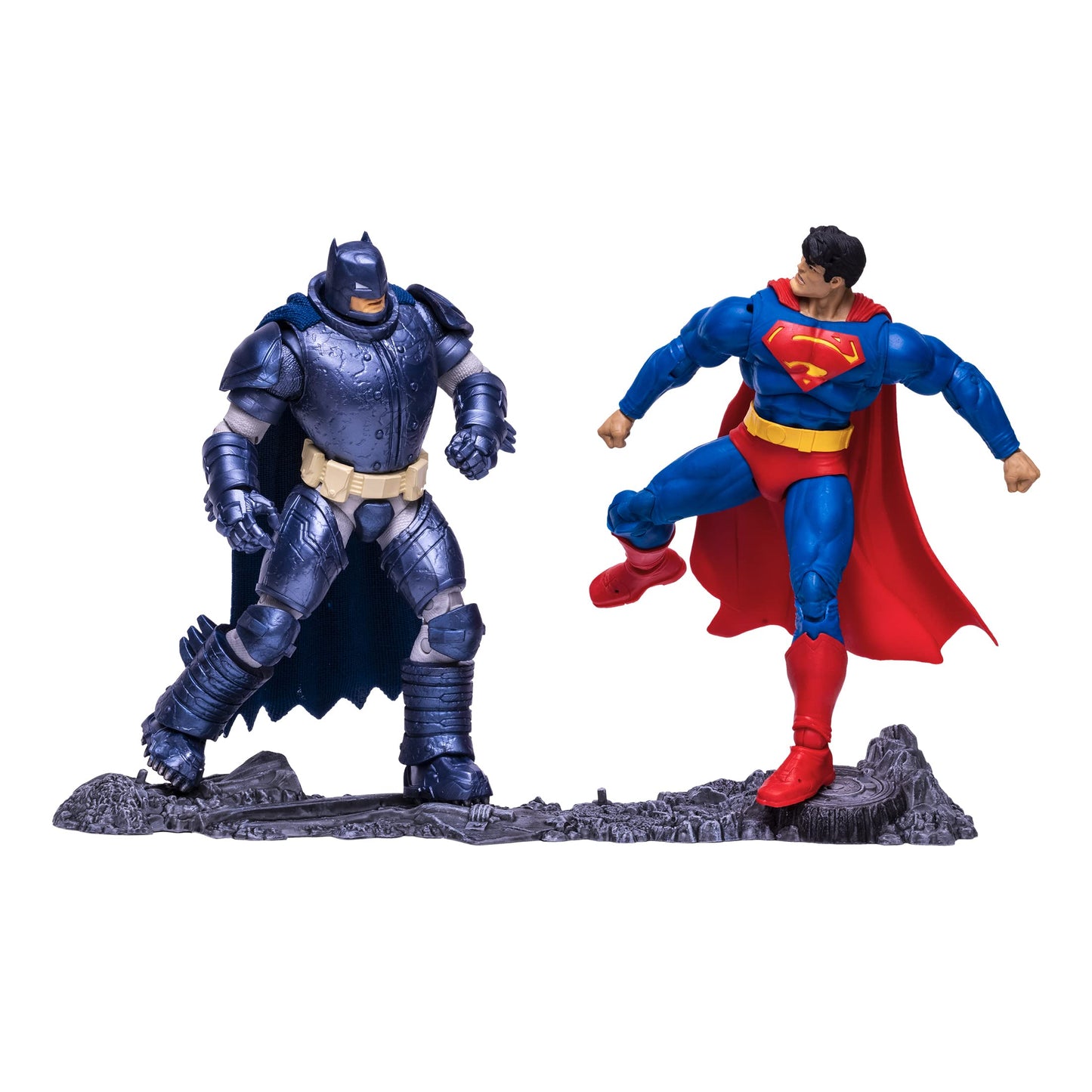 Dc Multiverse Superman Vs. Batman (The Dark Knight Returns) 7' Action Figure Multipack