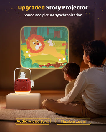 Kokodi Kids Story Projector For Toddlers, Book Projector With Educational Cards Toys For Boys Girls 1-6 Years Old, Story Telling Toys For Kids With Nightlight, Birthday Gifts For Kids