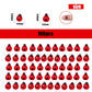 100Pcs Mini Ladybug Decor For Dollhouse Resin Tiny Ladybugs For Crafts Micro Miniature Ladybug For Fairy Garden Dollhouse Micro