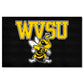 FANMATS 4060 West Virginia State Yellow Jackets Ulti-Mat Rug - 5ft. x 8ft. | Sports Fan Area Rug, Home Decor Rug and Tailgating 