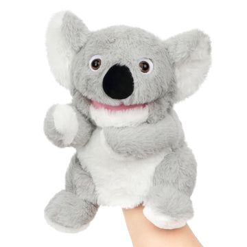 Easfan Koala Hand Puppet With Movable Mouth Interactive Storytelling Cute Soft Plush Toy Creativity And Imagination Easter Chris