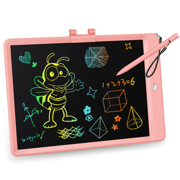 Kokodi Lcd Writing Tablet, Valentines Day Gifts For Kids,10 Inch Colorful Toddler Doodle Board Drawing Tablet, Erasable Reusable Electronic Drawing Pads, Educational And Learning Toy For Kids