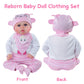 Babeside 5 Pcs Reborn Baby Doll Clothes 20 Inch Outfit Accessories Set For Reborn Baby Dolls 17-22 Inch Baby Dolls Girls Baby Cl