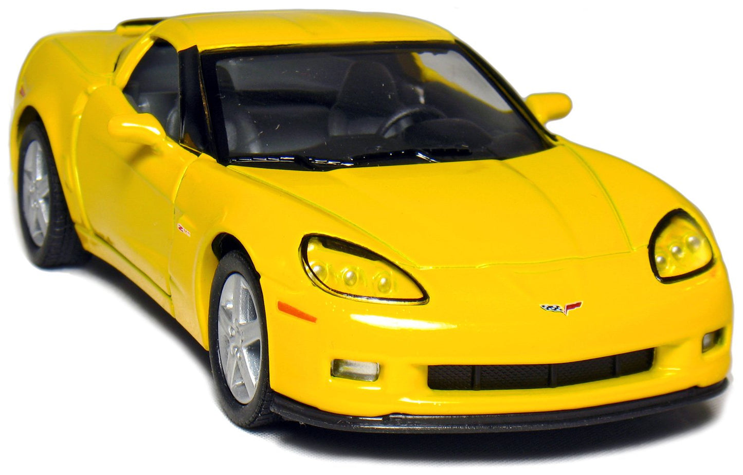 Set of 4: 5'' 2007 Chevy Corvette Z06 1:36 Scale (Blue/Orange/Red/Yellow)