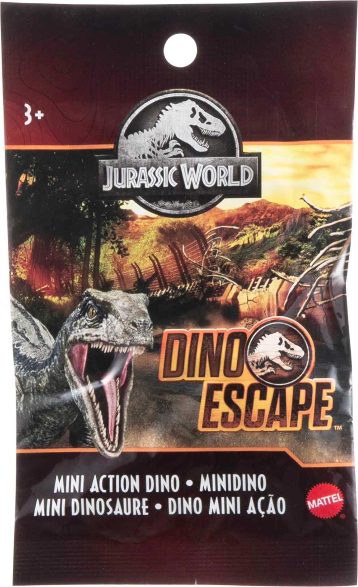 Jurassic World Mini Dinosaur Action Figure With 1 Or 2 Movable Joints Iconic To Its Species, Realistic Sculpting & Decoration, Great Collectible Gift Ages 4 Years Old & Up, Styles May Vary