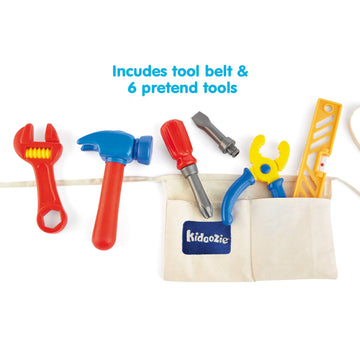 Kidoozie G02097 Little Builder Tool Belt Toy