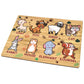 Wooden Animal Puzzle Learning Educational Board (1 Set / 2820 Cm)