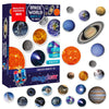 MAGDUM Solar System Fridge Magnets - 22 Magnetic Planets, Large, Multi Color, Cardboard + Magnet, Model 4031-22 EN