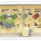 Preiser 10337 Vendors Market Stall Ho Model Figure