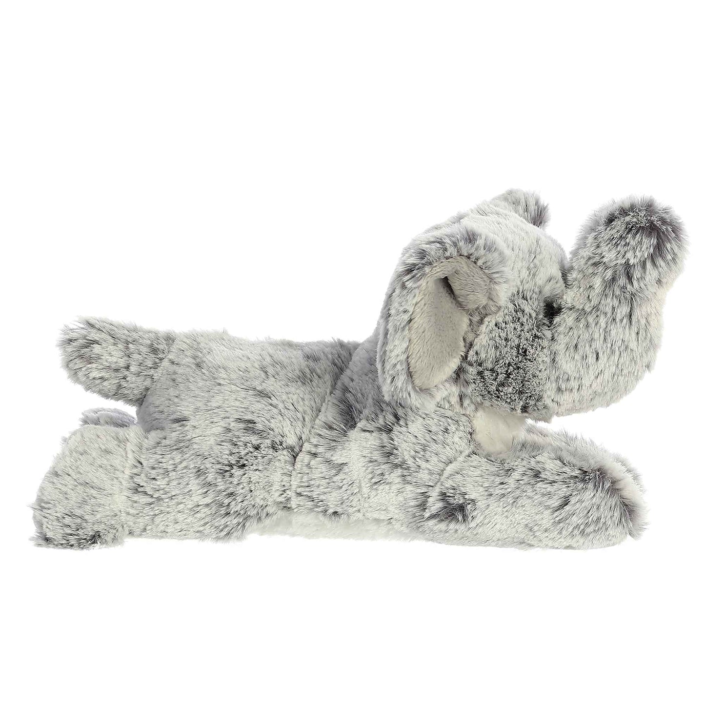 Aurora® Adorable Mini Flopsie™ Leroy Elephant™ Stuffed Animal - Playful Ease - Timeless Companions - Gray 8 Inches