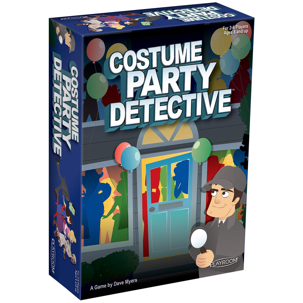 Ultra Pro Costume Party Detective Board Game for All Ages - Engaging Family Fun, Model 247527
