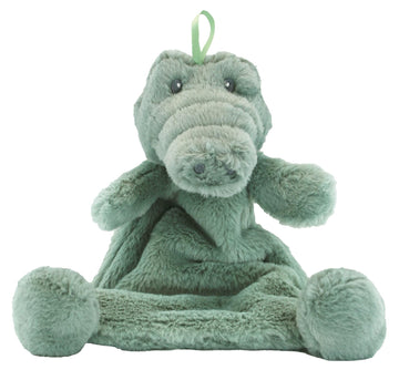 Baby Paper Crinkle Cuddlers Sensory Plush Lovie For Infants, Babies & Toddlers-Stuffed Animal (Gator Crinkle Cuddler)