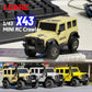 Ldarc 1:43 Scale Mini Rc Crawler Rtr Rc Rock Truck 4X4 2.4Ghz Hobby Grade Remote Control Car Model Vehicle Rc Buggy, Comes With