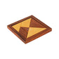 Ortus Arts Handmade Wooden Tangram Puzzle / 7Piece Jigsaw Puzzle/Pedagogical Board/Brain Teaser Games/Puzzle Games for Children