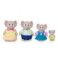 Li'l Woodzeez Oliphant Elephant Family - Set of 4 Posable Figures with Storybook - Multicolor - Gift Toy for Kids Age 3+