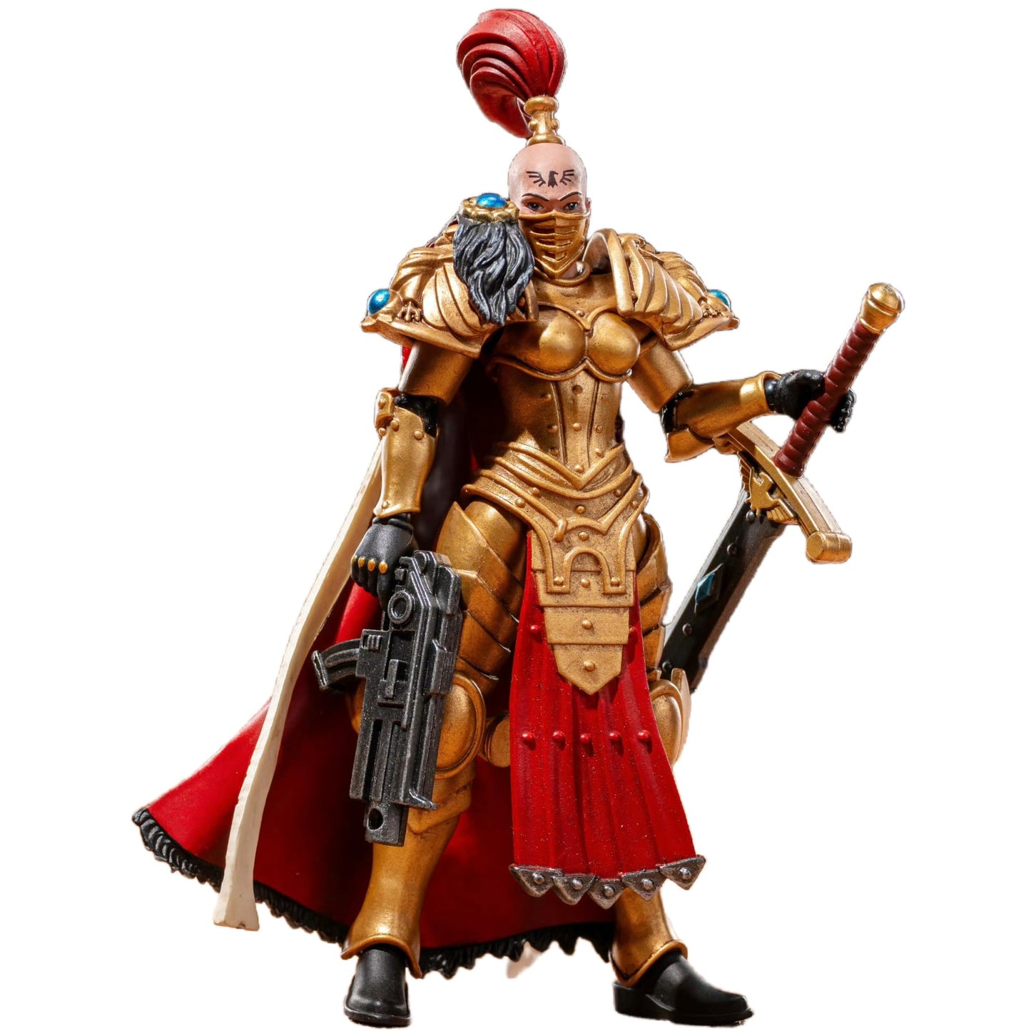 malt-inspiredISE JOYTOY 1/18 Action Figures - Warhammer The Horus Heresy Sisters of Silence White Falcons Vigilator Cadre Vigilator 1-4 Classic Character Collectible Age 15 and Above