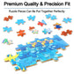Lelemon Pretty Puzzles For Kids Ages 4-8, 60 Piece Snowmen Puzzles For Kids Ages 3-5,Children Jigsaw Puzzles Kids Puzzles In A Metal Box,Educational Learning Puzzle Toys For Girls And Boys