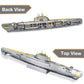 Piececool 3D Metal Puzzles For Adults, Military Submarine Metal Model Building Kits For Stress Relax, Great Christmas Birthday Gifts