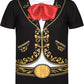 Cosland Mariachi Costume For Boy Kids Halloween Shirt, Black, Medium
