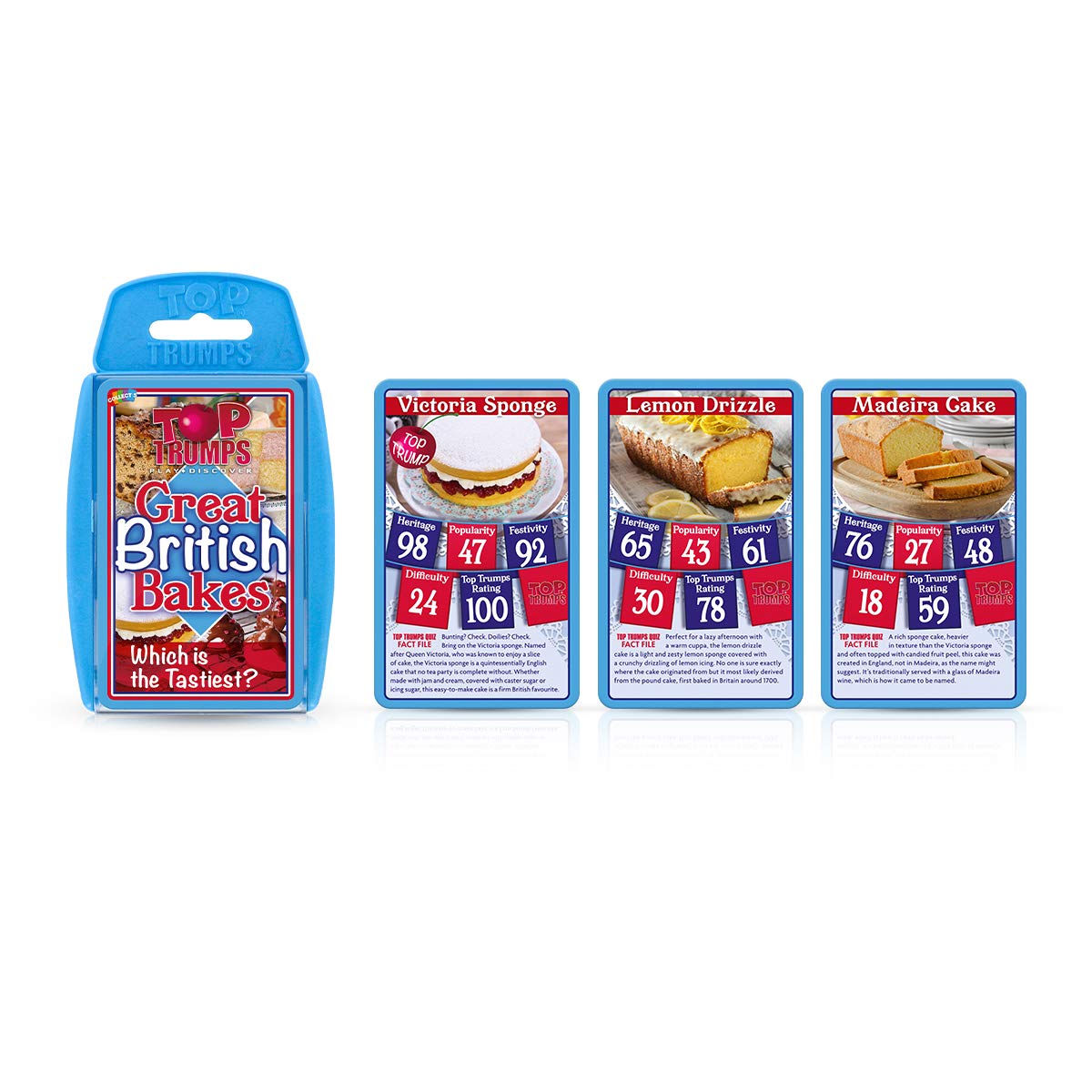 Top Trumps British Bakes Card Game - WM01560-EN1-6 - Plastic - Fun Card Game for All Ages