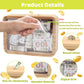 Money Saving Box Piggy Bank For Adults Kids, 2024 New Wooden Cash Vault Money Box With Counter, Reusable Money Saving Bank Coin