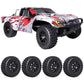 GoHobby Pre-Glued RC SC Tires Wheels for Traxxas Slash 2WD Vxl 4x4 Redcat Blackout XTE TR10, Losi 22S SCT RC Short Course Truck