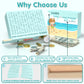 Personalized Cash Vault Wooden Savings Box 10000 With 8 Targets($500-5000),Reusable Money Saving Box For Cash 10000 With Easy-Pu