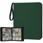 GERMUN Trading Card Binder  720 Pockets Card Binder  9-Poccket Sided Pocket Sports Card Binder  enhanced Card Binders Compatible with MTG  TCG  Baseball Cards(Dark Green)