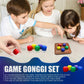 Safoezy Gonggi Game, Gonggi Traditional Korean Tossing Game Stone Play Set 5Pcs Stone Catching Game Hand Eye Coordination Traini