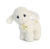 Aurora - Precious Moments - 10'' Luffie Lamb Musical, White