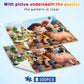 Puzzles For Kids Ages 4-8,Kids Puzzles In A Metal Box, Cute Toys Puzzles,Children Boys Girls Learning Educational Puzzles Packed