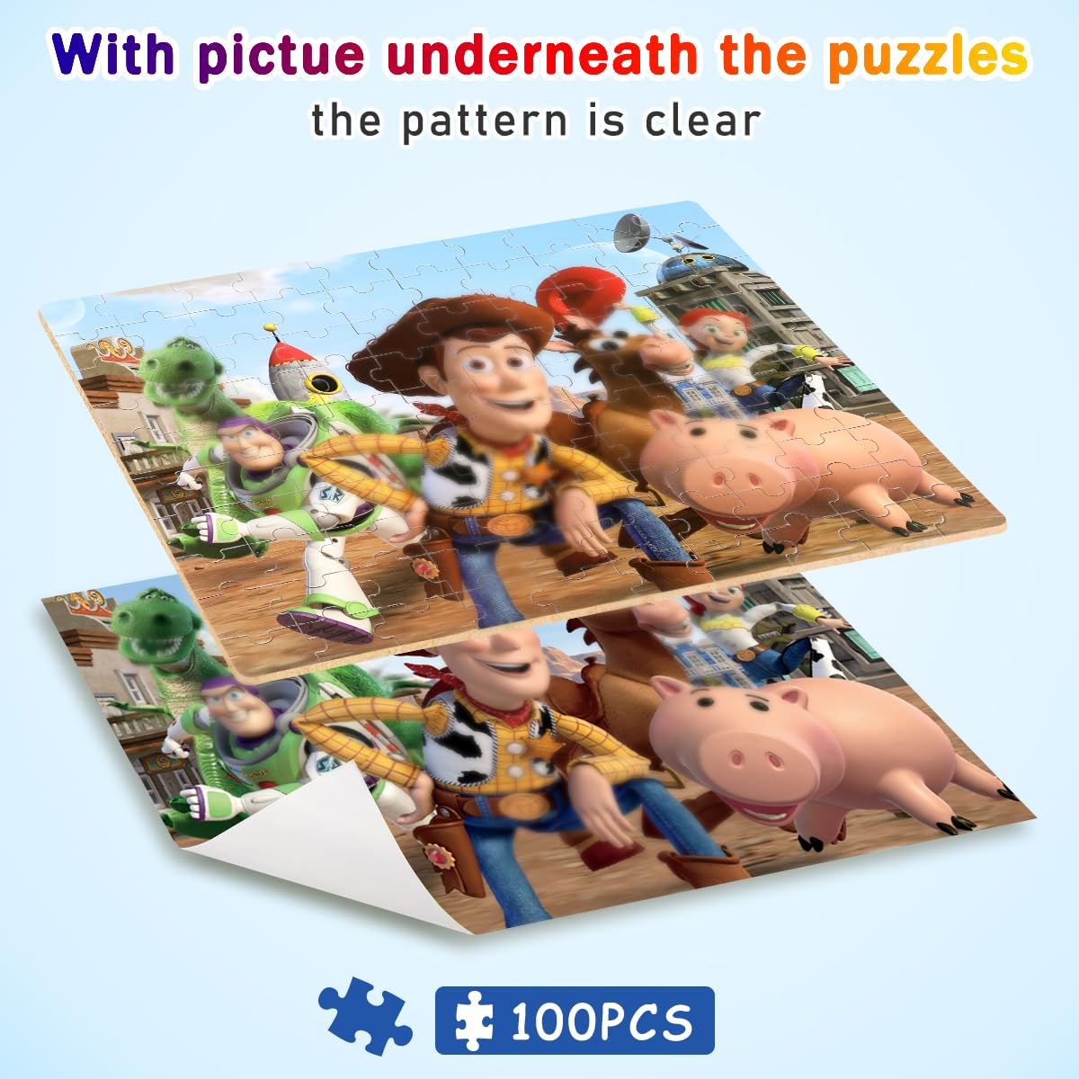 Puzzles For Kids Ages 4-8,Kids Puzzles In A Metal Box, Cute Toys Puzzles,Children Boys Girls Learning Educational Puzzles Packed