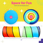 Kids Play Tunnel Set For Toddlers Double Tunnels For Indoor And Outdoor Fun | Pop-Up Crawl Tunnels For Babies, Toddlers, And Pet