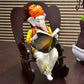 Karigaari India Ganesha Resting on Rocking Chair - Brown & White (Combo Offer-Ganesh Chaturthi Special)