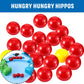Gejoy 42 Pieces Game Replacement Marbles 2 Sets Game Replacement Balls Compatible With Hungry Hungry Hippos, 38 Red And 4 Yellow