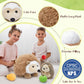 MaoGoLan Soft Hedgehog Plush Toys for Kids 6Pcs Woodland Stuffed Animals Bulk - Large Stuffed Hedgehog with Baby & 4 Fruits Plus