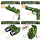 Kids Costume Military Toy for 2 3 4 5 6 7 8 Years Old - Ranker Dress up Costumes Boys with Equipment, Military Accessories and U