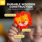 Toy Life Wooden Puzzles For Toddlers 2-4, Toddler Montessori Toys For 1 2 3 Year Old Boys Girls, Animals Wood Jigsaw Puzzles, Ed