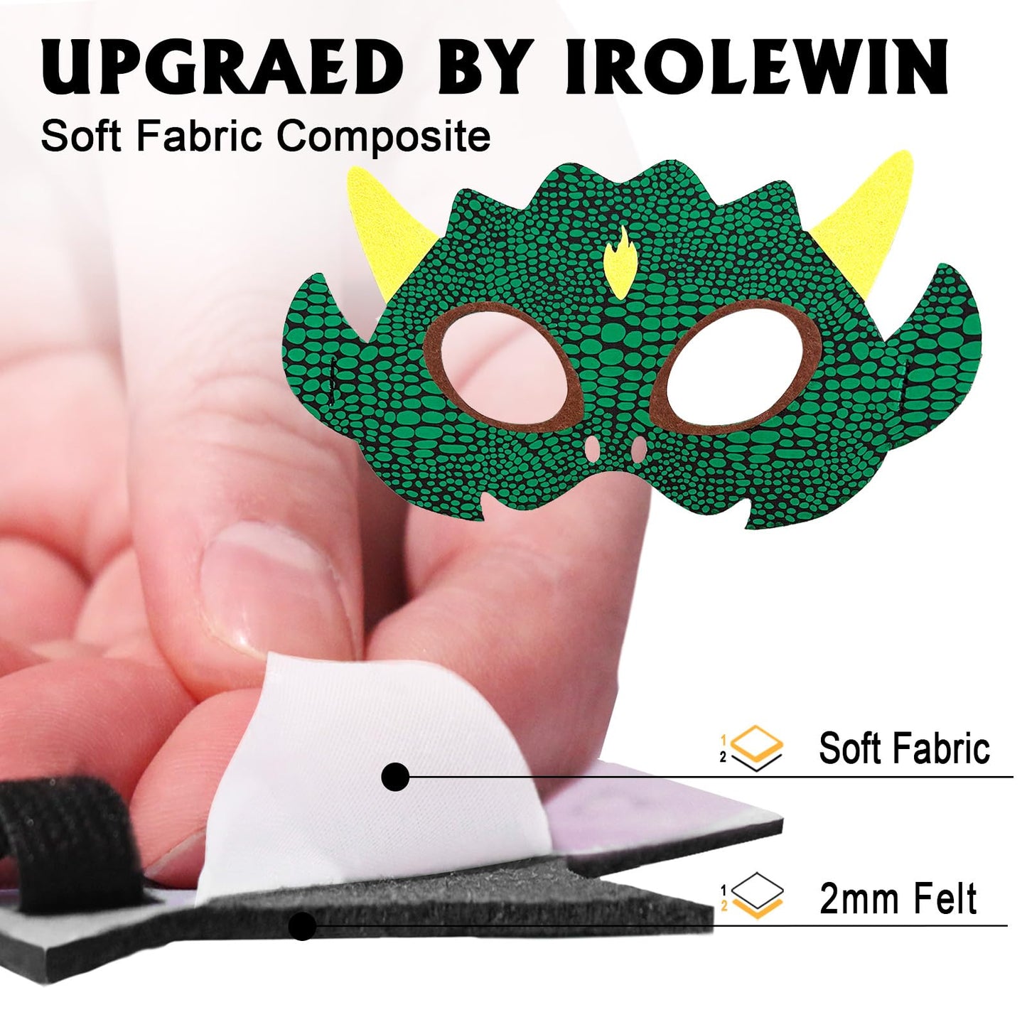 Irolewin Dinosaur-Dragon-Wings-Costume For Kids Toddler Dress-Up Costumes As Boys Girls Play Cape Mask Gloves Party Toys Gift