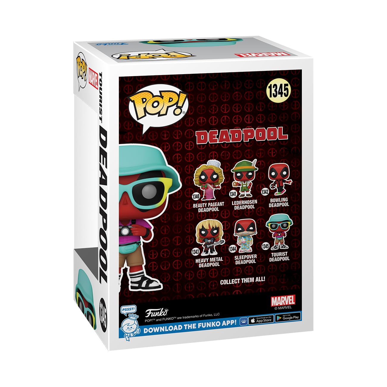Funko Pop! Marvel: Deadpool - Tourist - Collectable Vinyl Figure - Gift Idea - Official Merchandise - For Kids & Adults - Marvel Fans - Model Figure For Collectors And Display