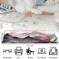 Mountains With Pink Flowers For Mtg & Tcg Playmat Mouse Pad,Bfdhgqzc 24'' X 14'' Game Mat For Mtg/Rpg/Ccg Trading Card Game Play
