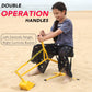 Sand Digger Sandbox Digger Toy, 360Rotating Base, Sturdy Stable Steel Frame Structure-Metal Bucket, Kids Digger Excavator Diggin