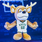 Bleacher Creatures Milwaukee Bucks Bango 8'' Nba Mascot Kuricha Sitting Plush - Soft Chibi Inspired Mascot