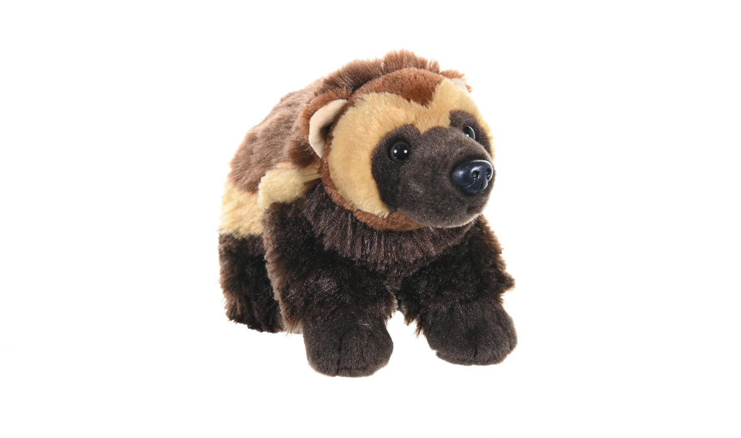 Wild Republic Wolverine Plush Toy - 12" Cuddlekins Stuffed Animal, Multicolor, Soft Plush Material